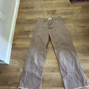 Pistola Tan Flare & Wide Leg Jeans